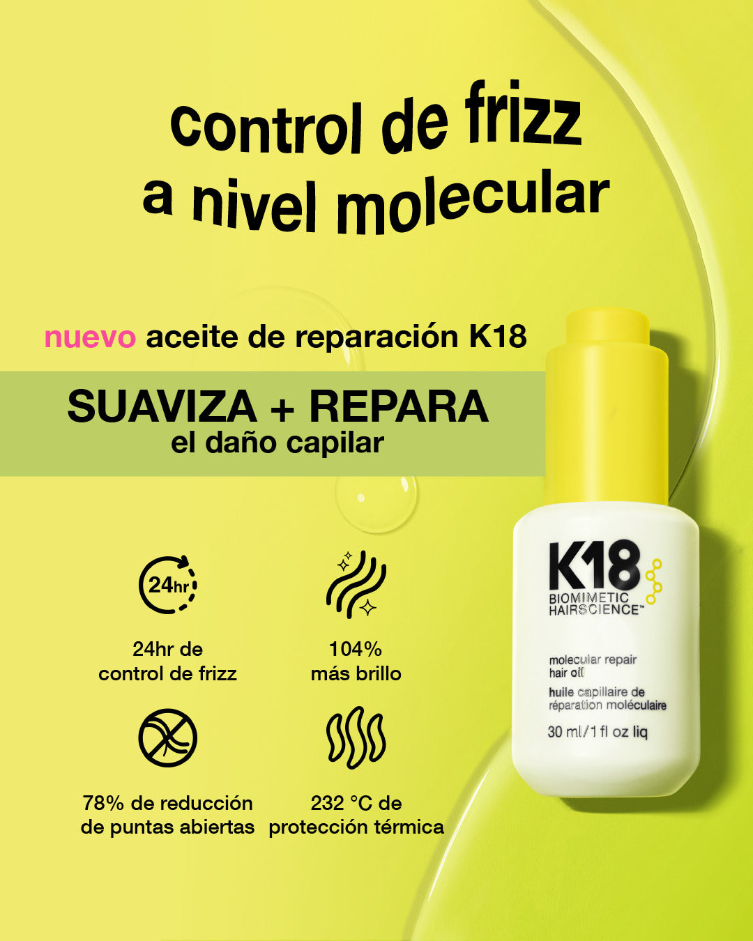 aceite de reparación molecular